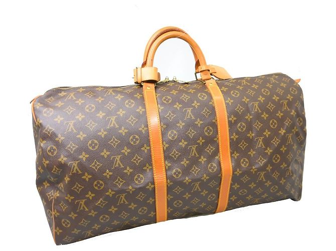 Louis Vuitton Keepall Monogram 60 Marron - vue 2