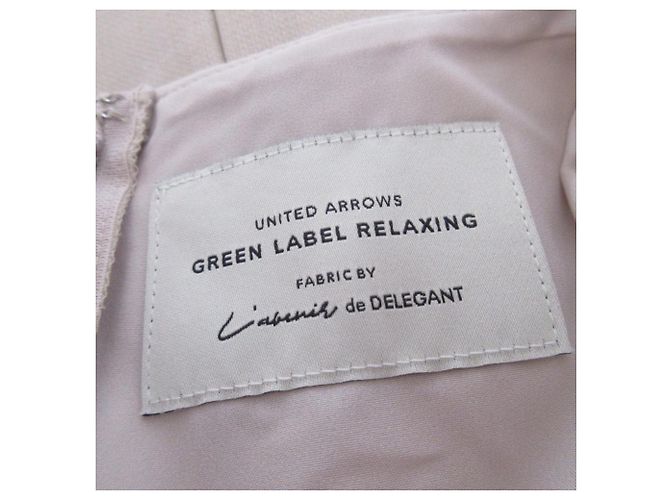 Autre Marque Double Cloth Kleid green label relaxing Beige - Ansicht 8