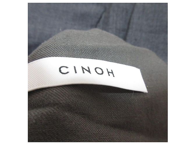 Autre Marque CINOH Back Gathered Slacks Brown - view 5