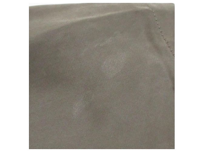 Autre Marque Camisa BASILE28 Fibril Cupro sin cuello Verde Caqui - vista 13