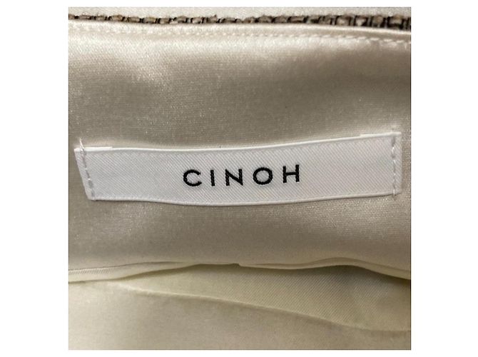 Autre Marque Falda de lana CINOH Beige - vista 4