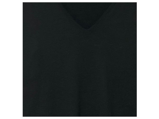 Ralph Lauren V-Ausschnitt Strickpullover Schwarz - Ansicht 2