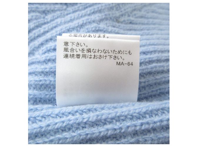 Autre Marque Blue Label Crestbridge Strickweste und Blusen-Set Blau Hellblau - Ansicht 10