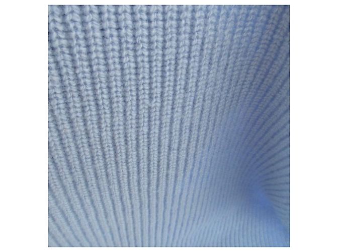 Autre Marque Blue Label Crestbridge Strickweste und Blusen-Set Blau Hellblau - Ansicht 16