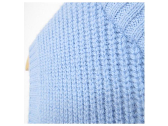 Autre Marque Blue Label Crestbridge Strickweste und Blusen-Set Blau Hellblau - Ansicht 4