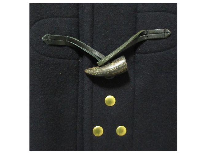 Autre Marque Manteau Duffle en mélange de cachemire Melton Scye Bleu Bleu Marine - vue 5