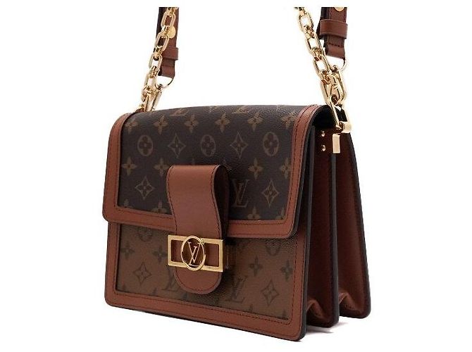 Louis Vuitton Borsa a Spalla e Borsa a Tracolla Dauphine MM Monogram Canvas Multicolore - vista 3