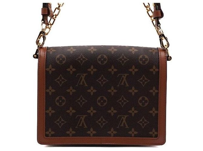 Louis Vuitton Borsa a Spalla e Borsa a Tracolla Dauphine MM Monogram Canvas Multicolore - vista 5