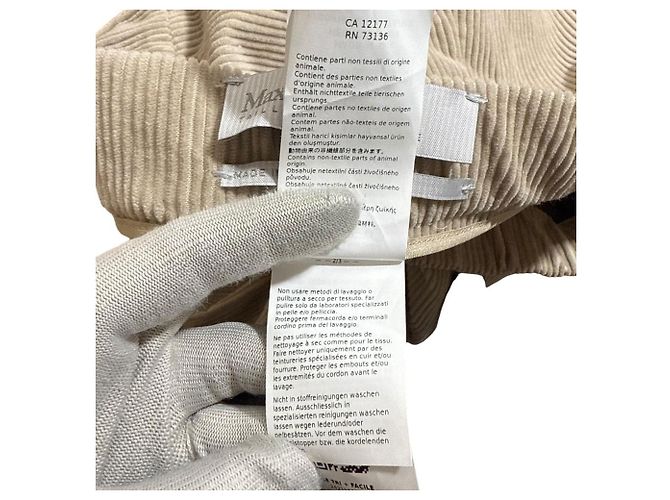 Conjunto de Traje Max Mara TAILLEUR SARTORIALE Beige - vista 18