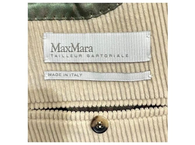 Conjunto de Traje Max Mara TAILLEUR SARTORIALE Beige - vista 8