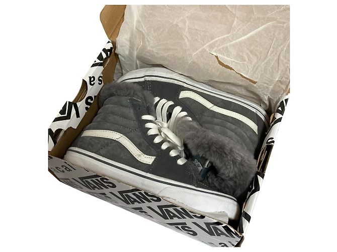 Sneakers Vans Sacai SK8-HI Marrone - vista 11
