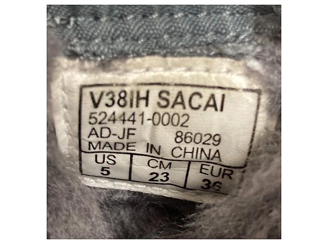 Sneakers Vans Sacai SK8-HI Marrone - vista 7
