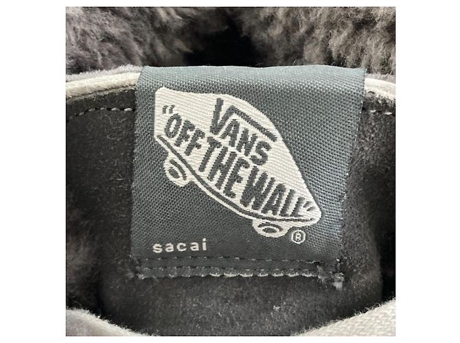 Sneakers Vans Sacai SK8-HI Marrone - vista 8