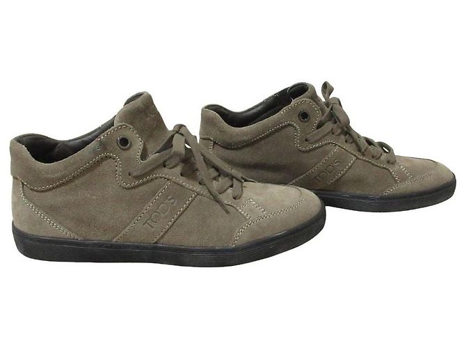 Tod's Wildleder-Sneaker Braun - Ansicht 3