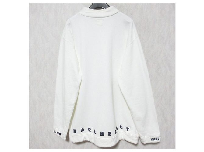 Autre Marque Sweatshirt Patchwork Karl Helmut Branco - vista 2