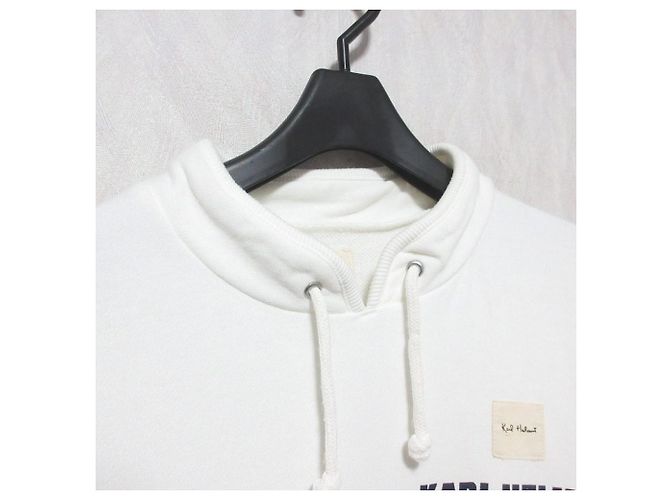 Autre Marque Sweatshirt Patchwork Karl Helmut Branco - vista 4