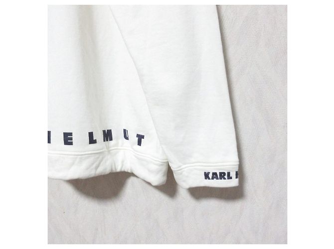 Autre Marque Sweatshirt Patchwork Karl Helmut Branco - vista 5