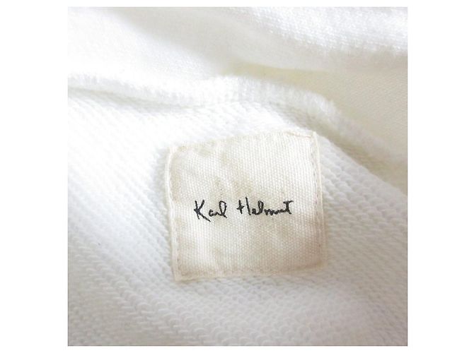 Autre Marque Sweatshirt Patchwork Karl Helmut Branco - vista 6