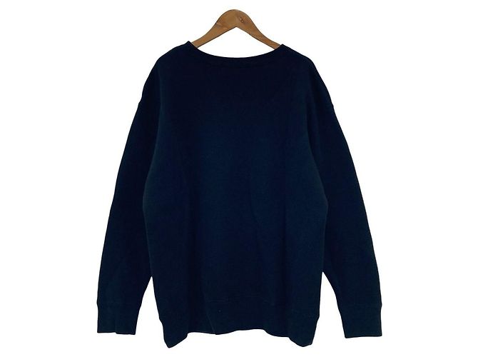 Autre Marque Sudadera de felpa cepillada LA MARINE FRANCAISE Negro - vista 2