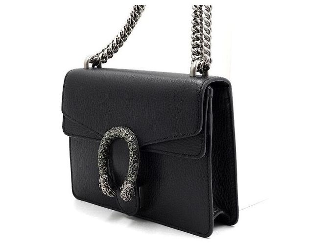 Gucci Mini borsa a tracolla con catena Dionysus e crossbody Nero - vista 2