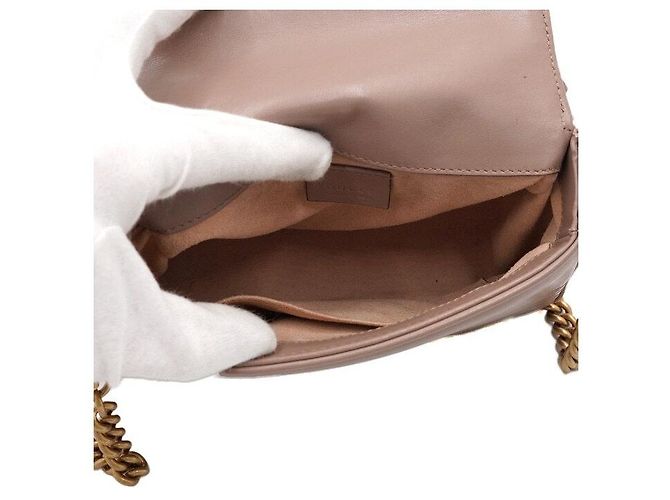 Gucci Borsa Tote GG Marmont Mini Top Handle e Borsa a Spalla - vista 5