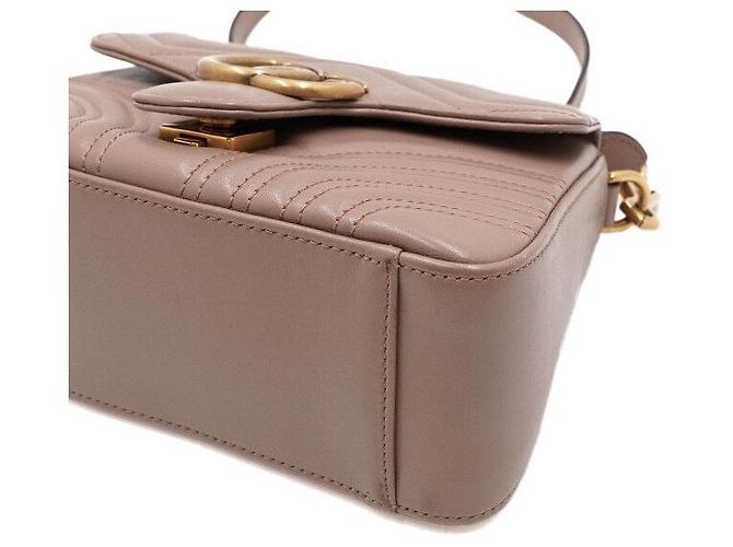 Gucci Borsa Tote GG Marmont Mini Top Handle e Borsa a Spalla - vista 8