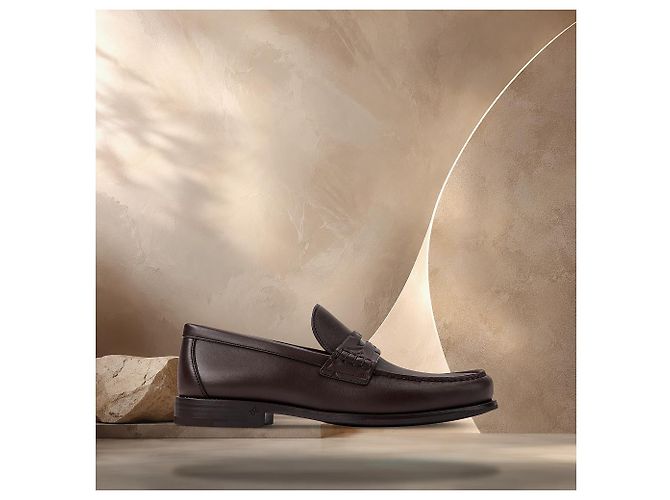 Louis Vuitton Sandali Thong Sunset Toffee Brown Marrone - vista 3