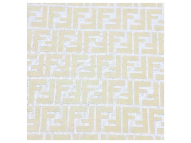 Fendi Jacquard-T-Shirt mit kurzen Ärmeln Weiß - Ansicht 3