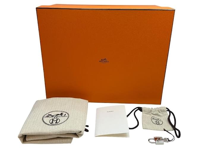 Hermès Picotin Lock Clemence Gold Silver Marrone - vista 9