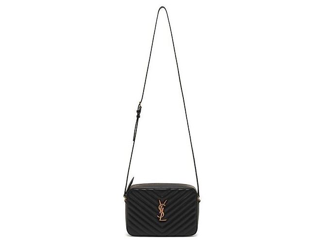 Saint Laurent Mini borsa a tracolla Cassandra Monogram Matelassé Gold D'oro - vista 5