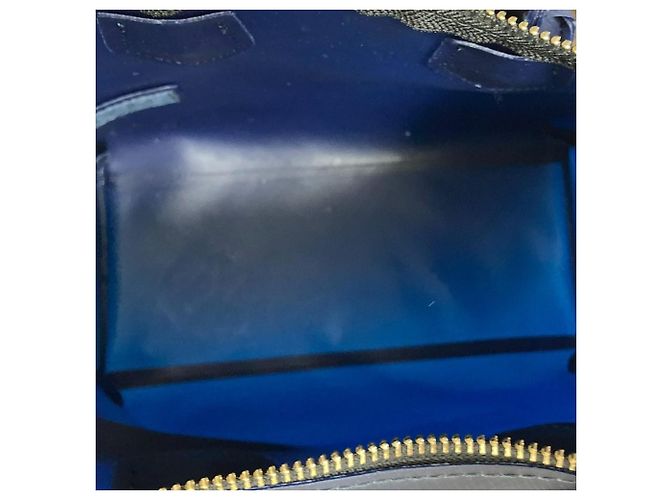 Autre Marque Borsa 2way in PVC Gianni Chiarini Blu Blu navy - vista 14