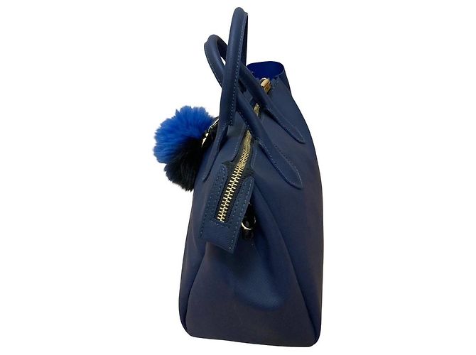 Autre Marque Borsa 2way in PVC Gianni Chiarini Blu Blu navy - vista 5