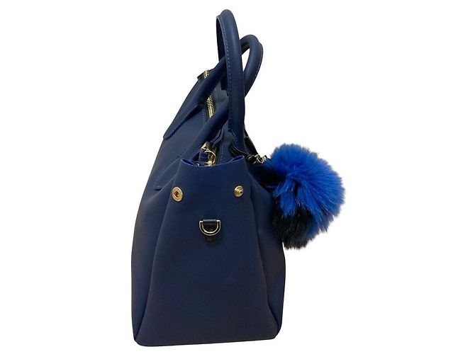 Autre Marque Borsa 2way in PVC Gianni Chiarini Blu Blu navy - vista 6