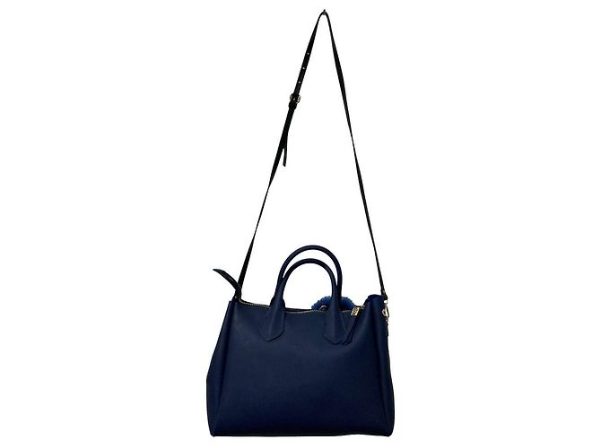 Autre Marque Borsa 2way in PVC Gianni Chiarini Blu Blu navy - vista 8