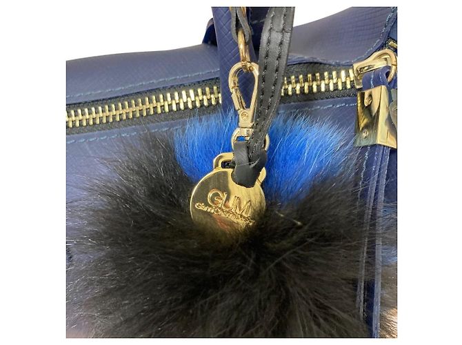 Autre Marque Borsa 2way in PVC Gianni Chiarini Blu Blu navy - vista 9