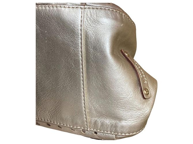 Borsa in pelle traforata kate spade D'oro - vista 17