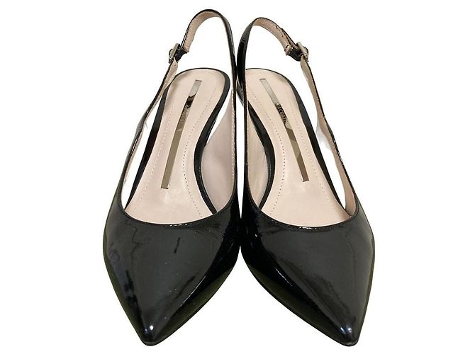 Autre Marque Décolleté in pelle vernita STACCATO Nero - Ansicht 2