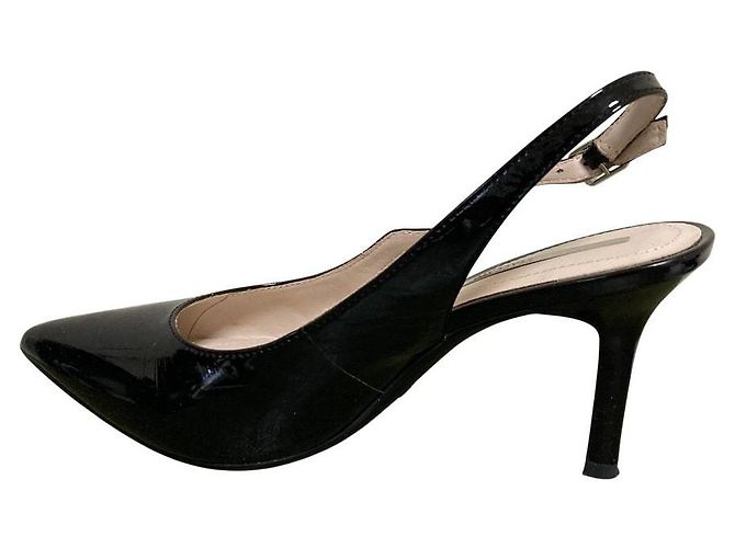 Autre Marque Décolleté in pelle vernita STACCATO Nero - Ansicht 4