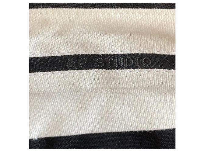 Autre Marque AP STUDIO Slacks Hose Schwarz - Ansicht 4