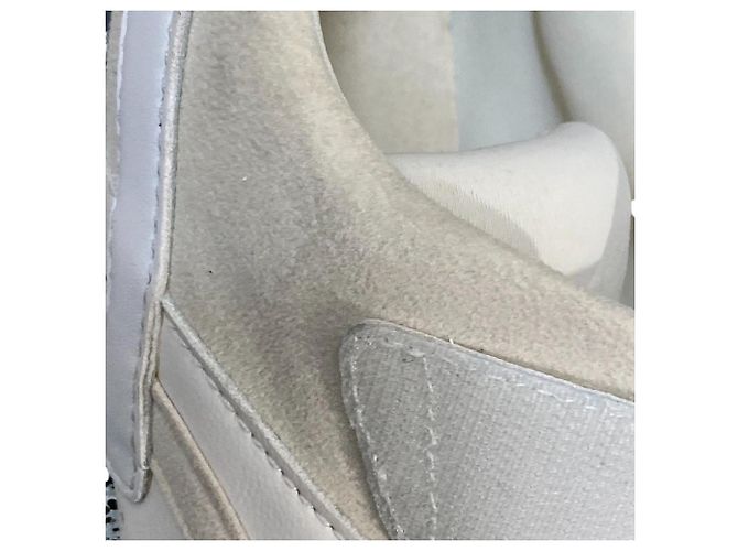 Stella Mc Cartney Sneakers Stella McCartney Eclipse Velcro Nero Bianco Grigio - vista 10