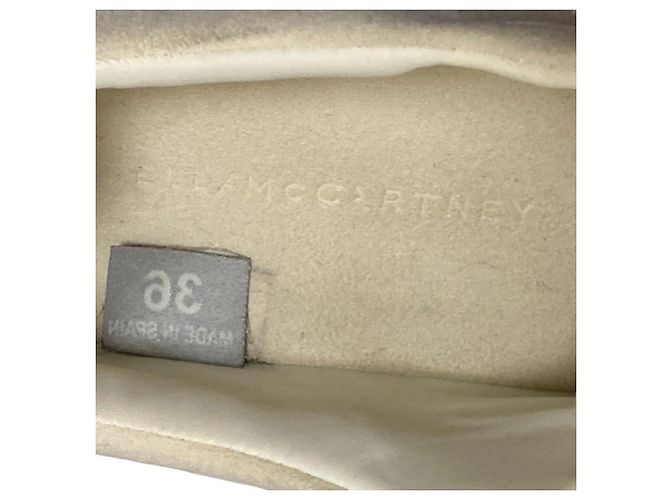 Stella Mc Cartney Sneakers Stella McCartney Eclipse Velcro Nero Bianco Grigio - vista 7
