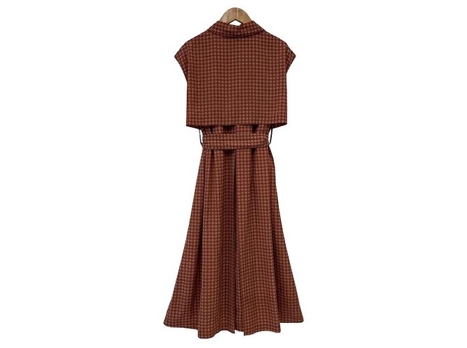 Autre Marque Filage Maxikleid Rot - Ansicht 2