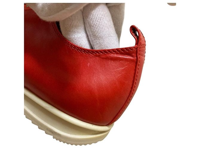 Leder-Sneaker von MARC JACOBS Rot - Ansicht 11