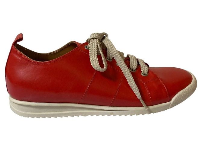 Leder-Sneaker von MARC JACOBS Rot - Ansicht 6