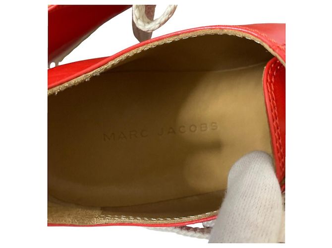 Leder-Sneaker von MARC JACOBS Rot - Ansicht 8