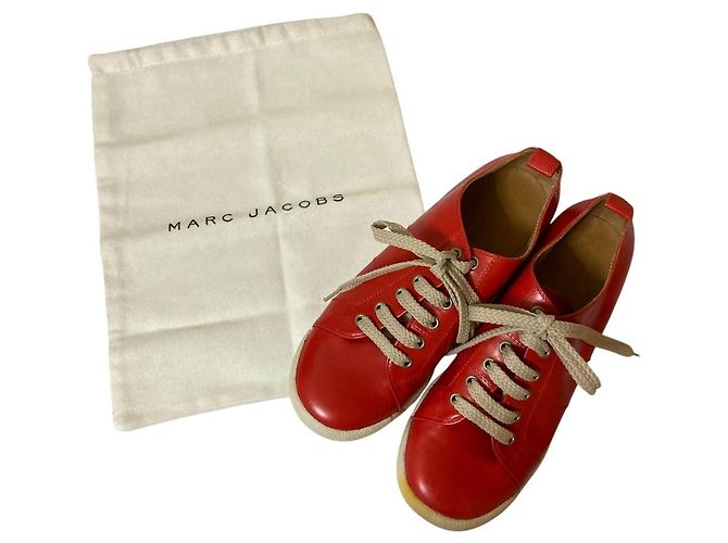 Leder-Sneaker von MARC JACOBS Rot - Ansicht 9