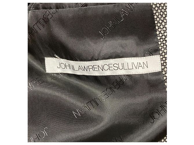 Autre Marque Tweed-Jacke mit Taillierung John Lawrence Sullivan Schwarz - Ansicht 5