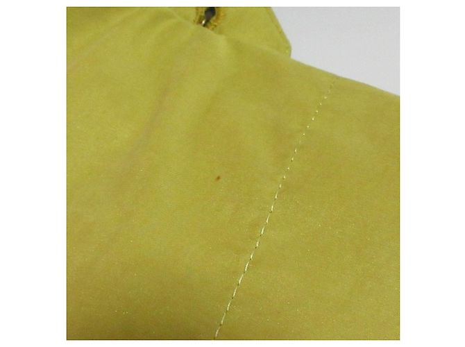 Autre Marque Cappotto singolo con ricamo logo Aigner Giallo - vista 13