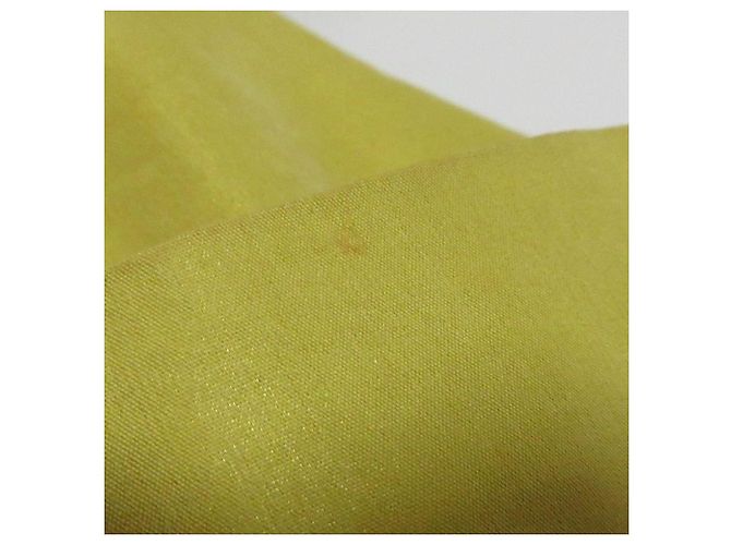 Autre Marque Cappotto singolo con ricamo logo Aigner Giallo - vista 14