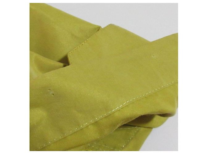 Autre Marque Cappotto singolo con ricamo logo Aigner Giallo - vista 15